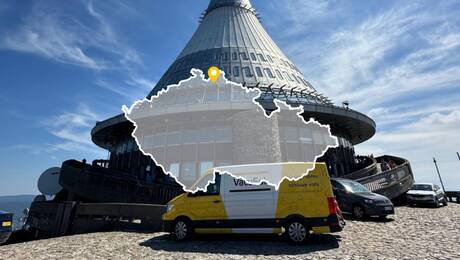 Zastávka na Ještědu, aneb VacuSol na pracovní cestě